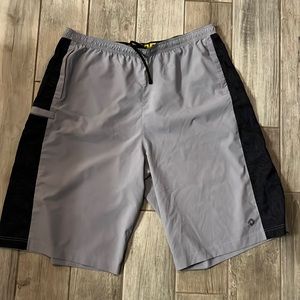 Silver DeMarini athletic shorts